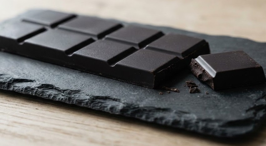 85% Midnight Bar — Deep matte high-cacao bar